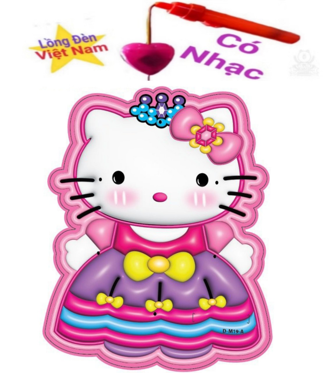Lồng đèn trung thu-HELLO KITTY THỎ NGỌC