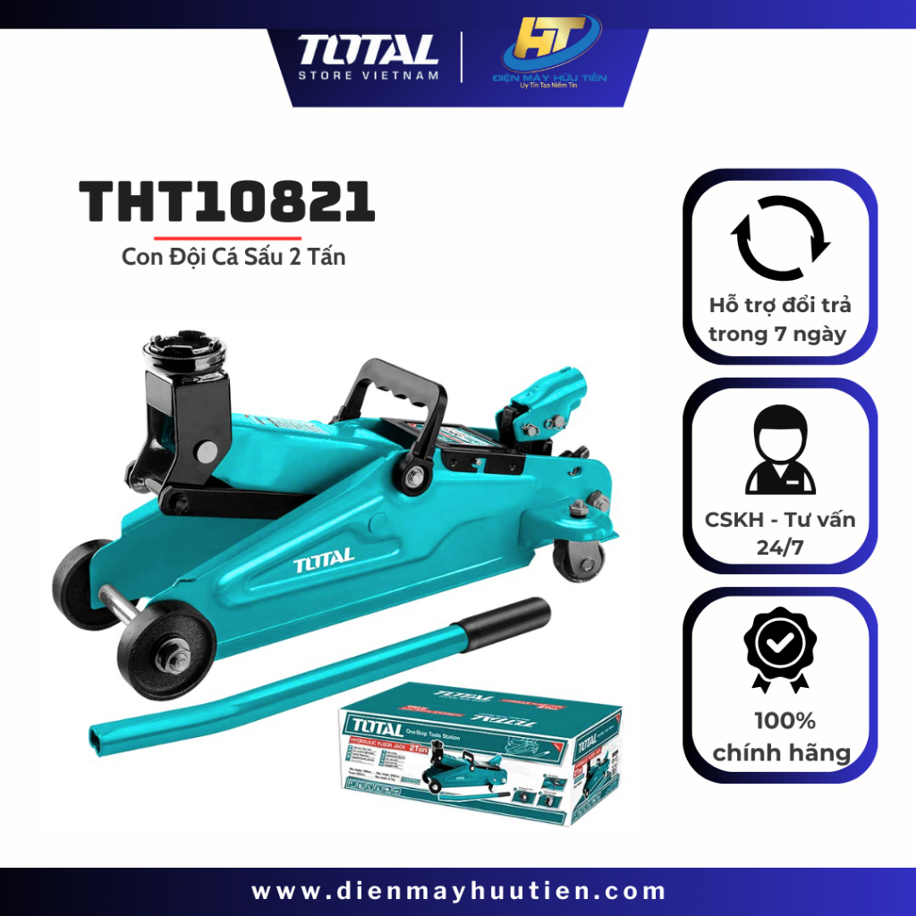 Con đội cá sấu 2 tấn Total THT10821