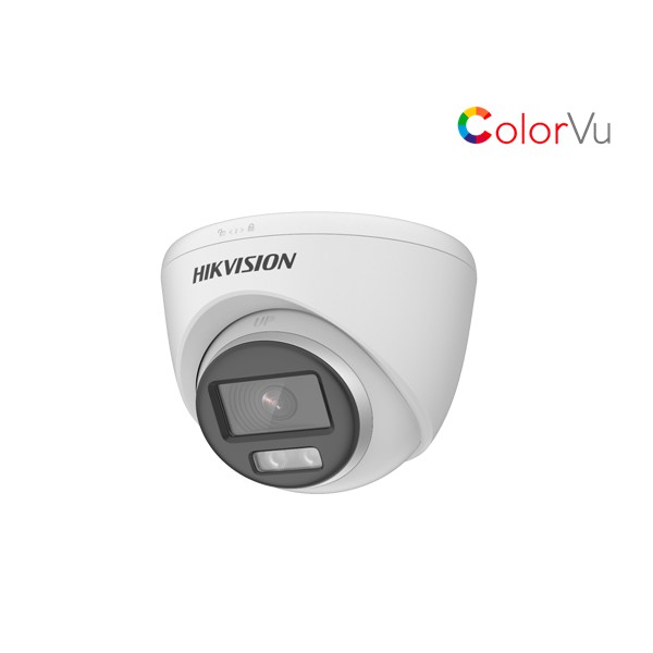 Camera HDTVI ColorVu 2MP bán cầu HIKVISION DS-2CE70DF0T-MF