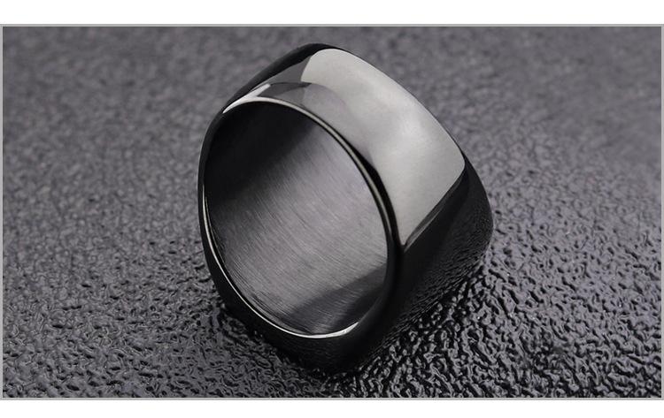 Nhẫn Trơn Bóng Titan Dùng Bền Màu Không Đen- Đủ Màu Lựa Chọn