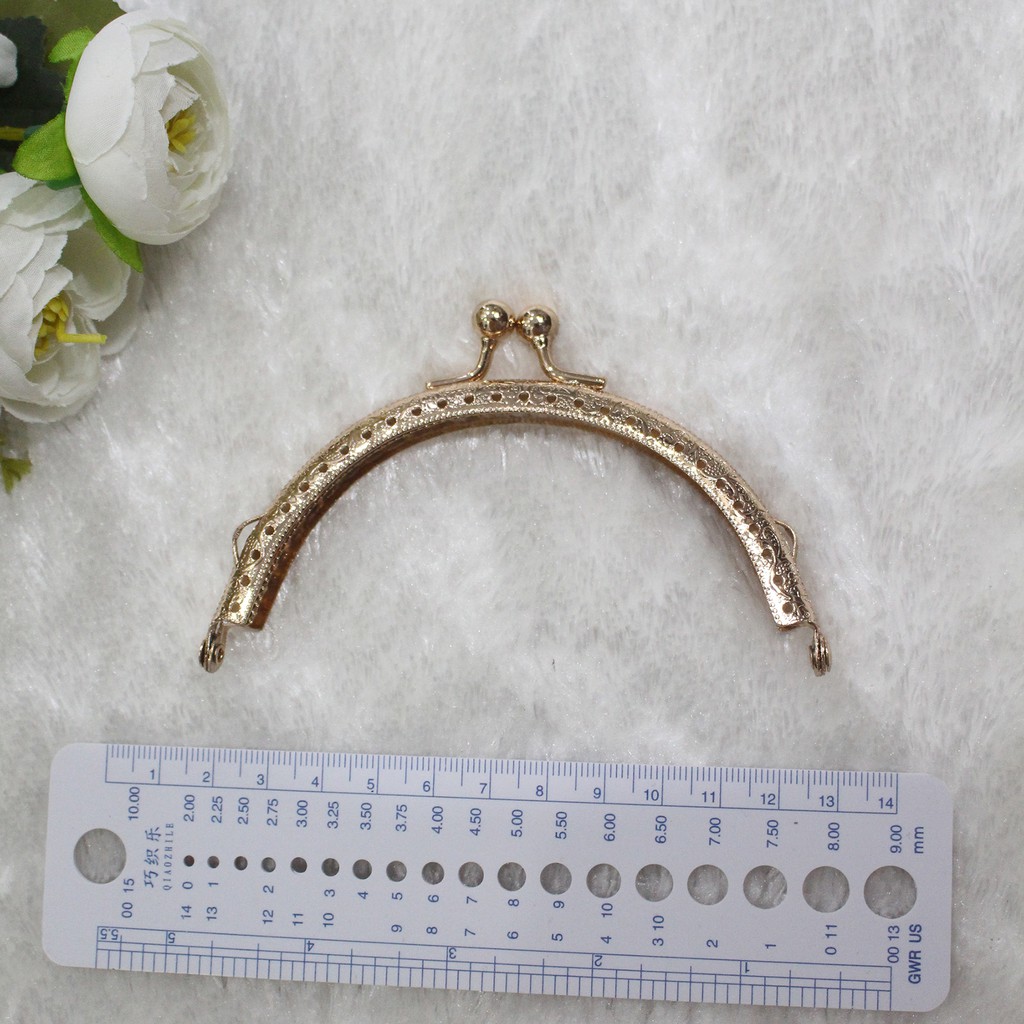 10.5cm & 12.5cm Round Frames for Making Handbags