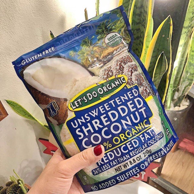 Vụn Dừa Hữu Cơ Let’s Do Organic 227g