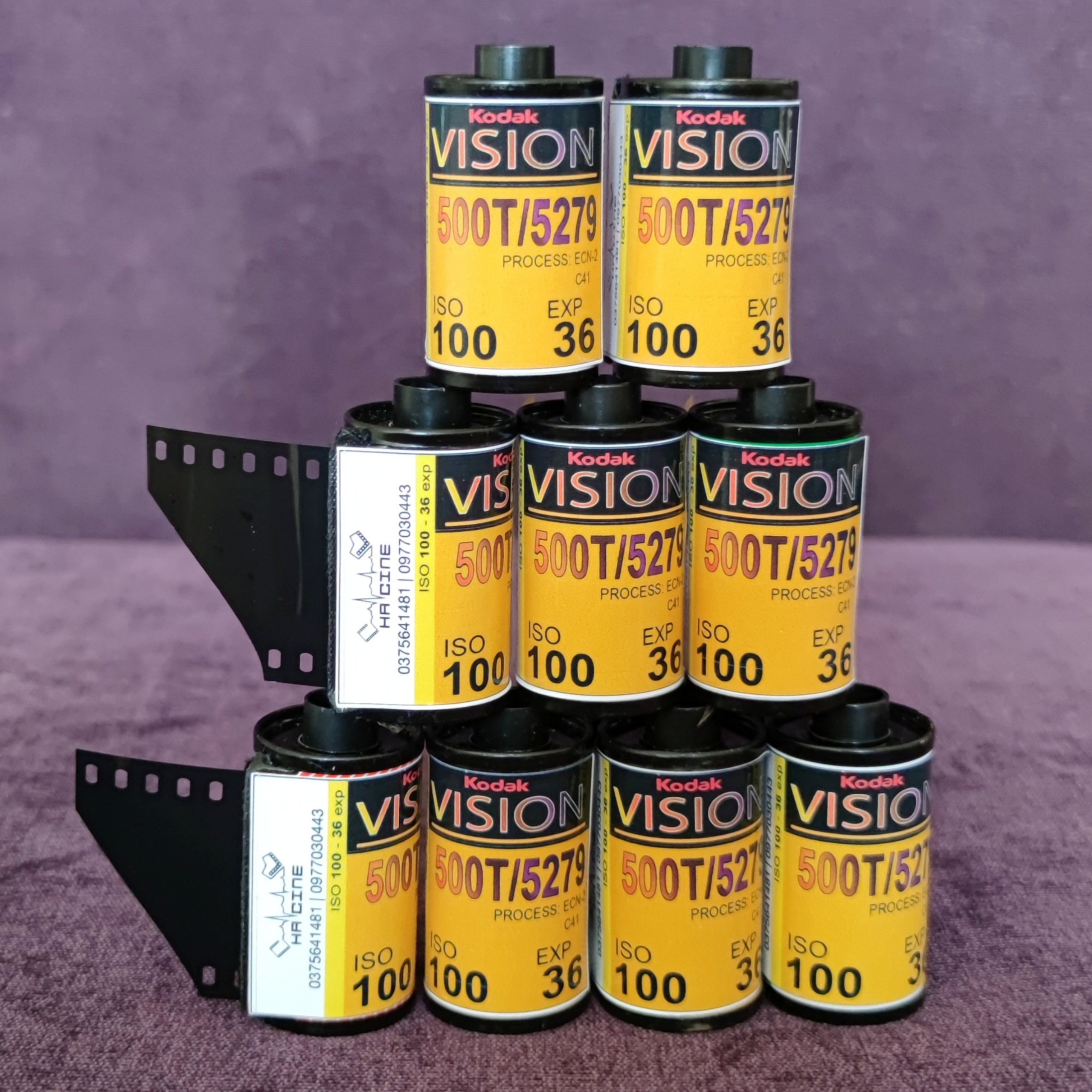 Kodak vision 500T (5279) - iso 100 - 36 kiểu - Chụp được máy PnS
