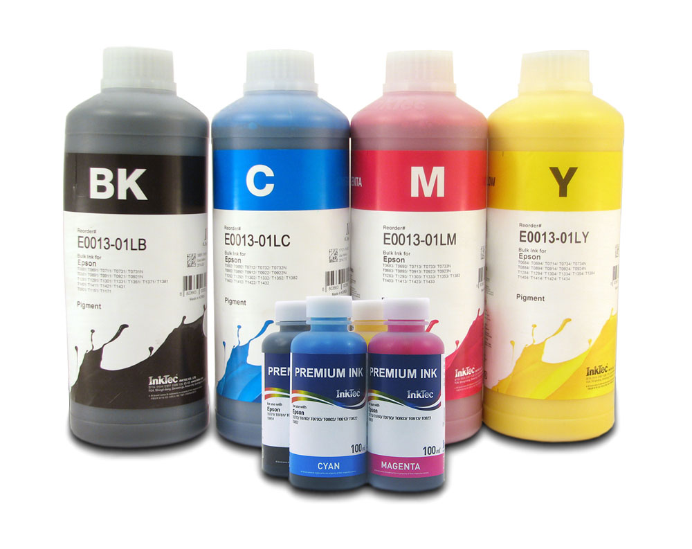 Mực in InkTec Hàn Quốc 1 Lít dùng cho máy in phun màu Epson