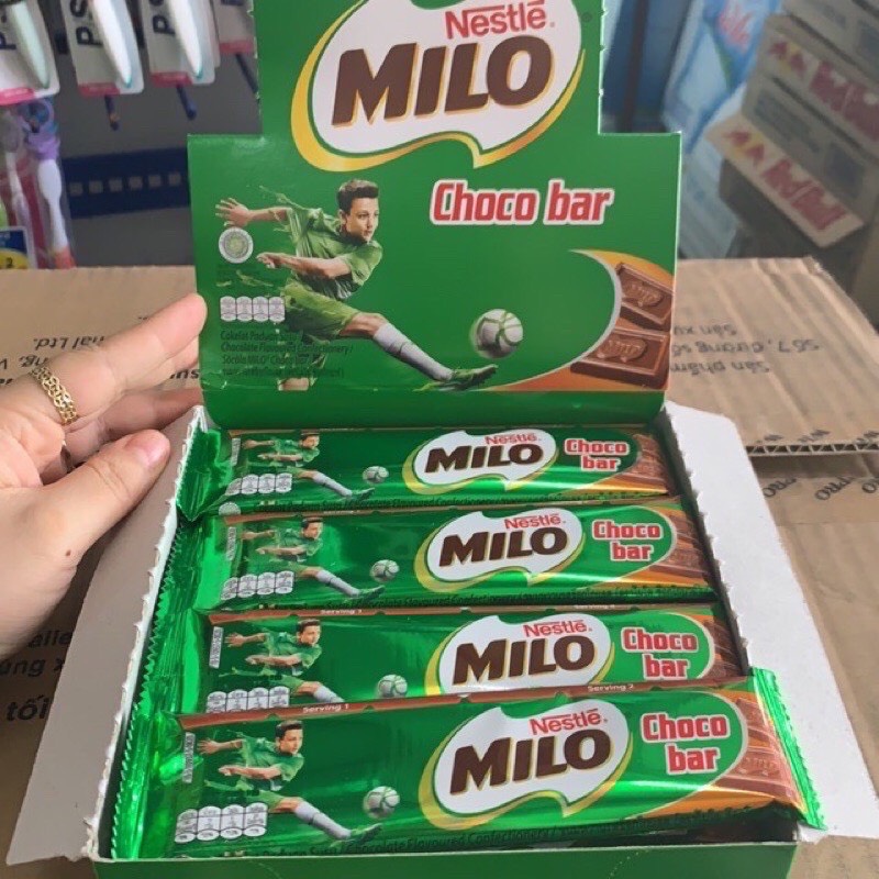 [HCM]combo 10 thanh Socola Milo Choco bar thanh 30g DATE 11/2023