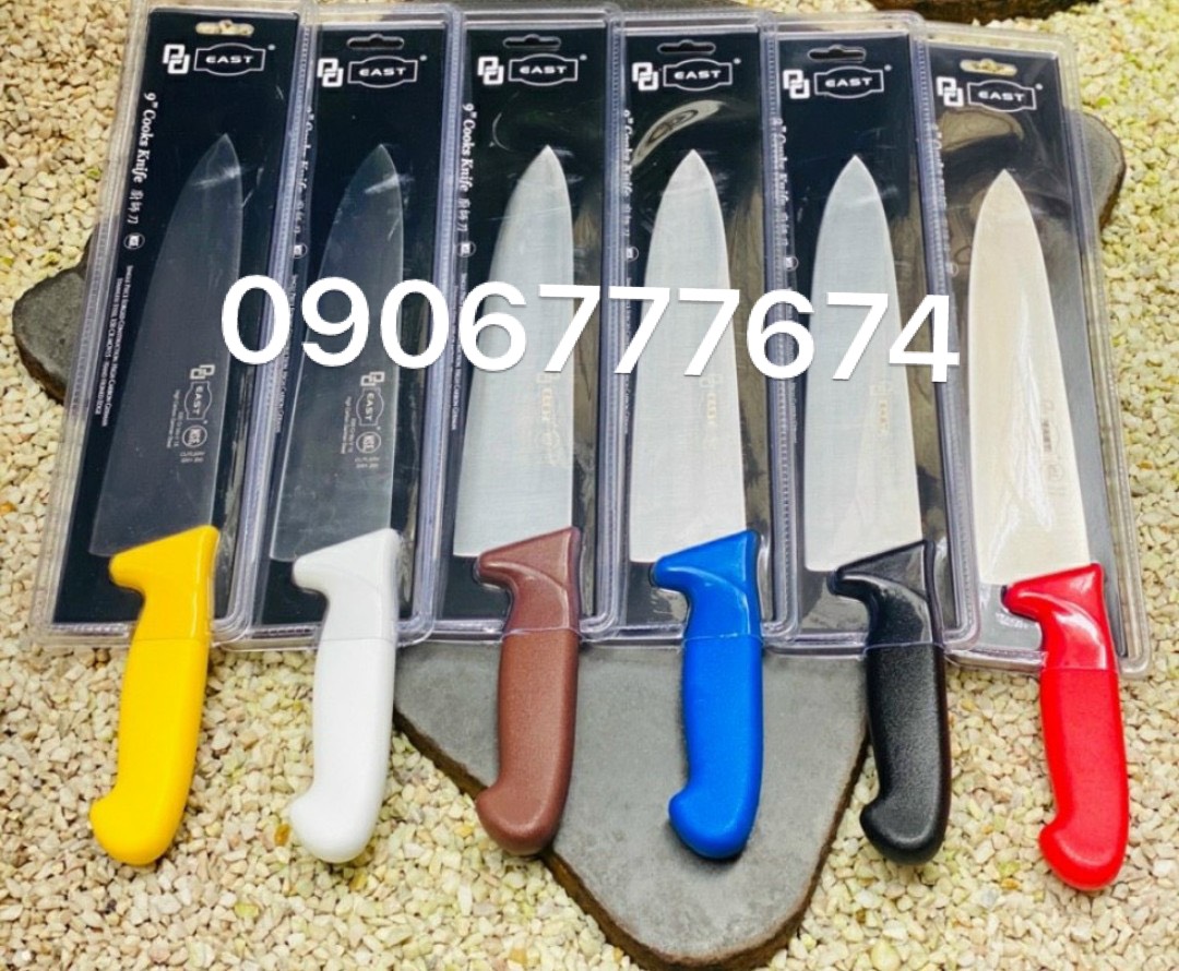Dao bếp 7 màu cán nhựa hiệu east