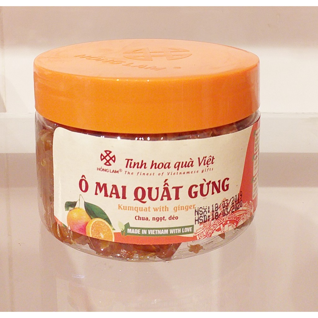 Ô MAI QUẤT GỪNG HỒNG LAM 300G