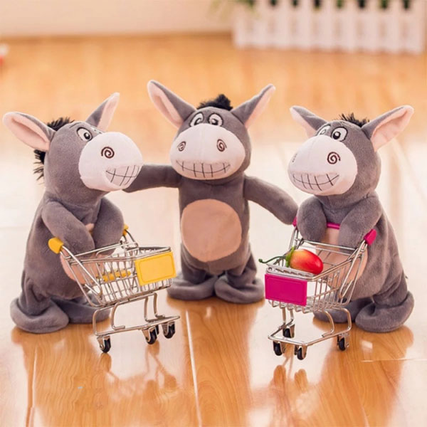 Đồ chơi lừa Donkey biết nói biết hát cho bé (dùng pin)