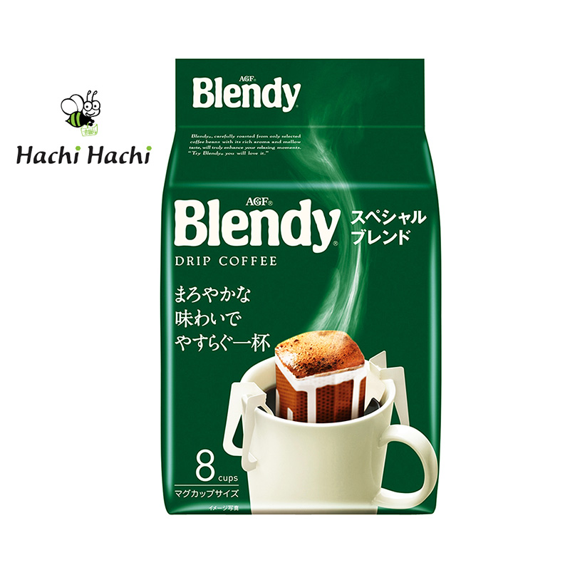 Cà phê túi lọc Blendy Key coffee 56g 7g x 8 gói - Hachi Hachi Japan Shop