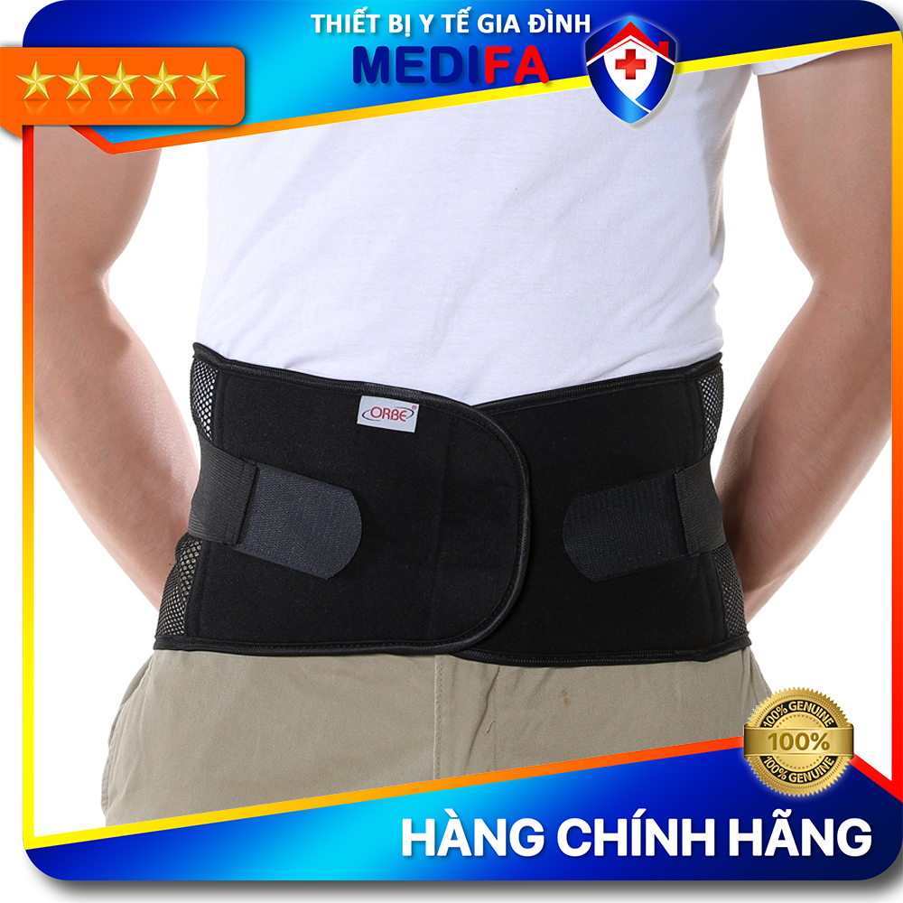 Đai lưng cột sống orbe h3 hỗ trợ cố định & ổn định vùng thắt lưng