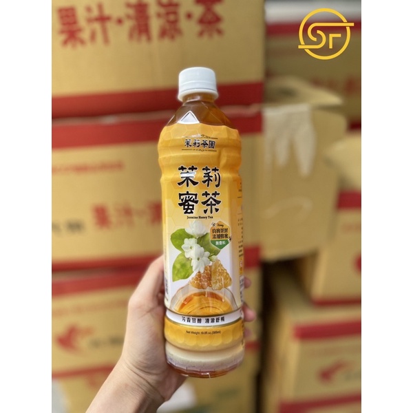Trà hoa lài mật ong Đài Loan 585ml (chai)