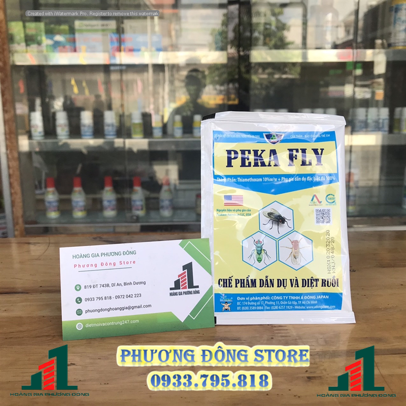 Thuốc diệt ruồi dạng bả Peka Fly- gói 10g