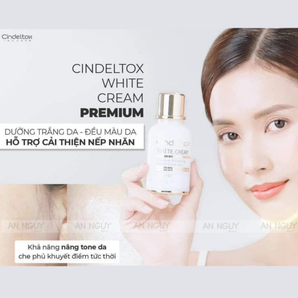 Kem dưỡng trắng da Cindel Tox White Cream 50ml