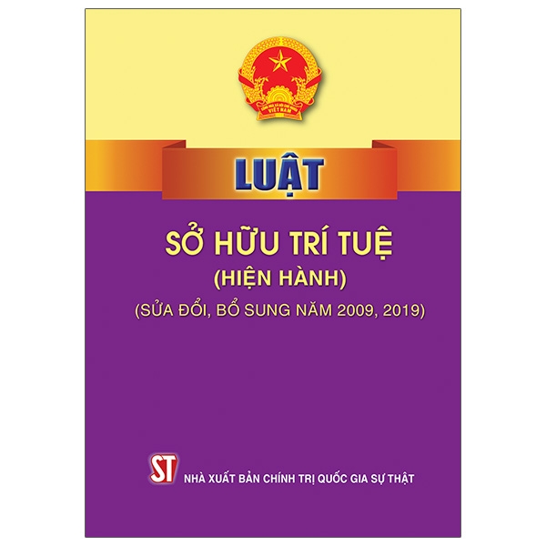 >> BÁO GIÁ BẢO VỆ QUYỀN SỞ HỮU TRÍ TUỆ | Shopee Lazada Sendo Tiki mới nhất 148 Fahasa - Luật Sở Hữu Trí Tuệ (Hiện Hành) (Sửa Đổi, Bổ Sung 2009, 2019)
