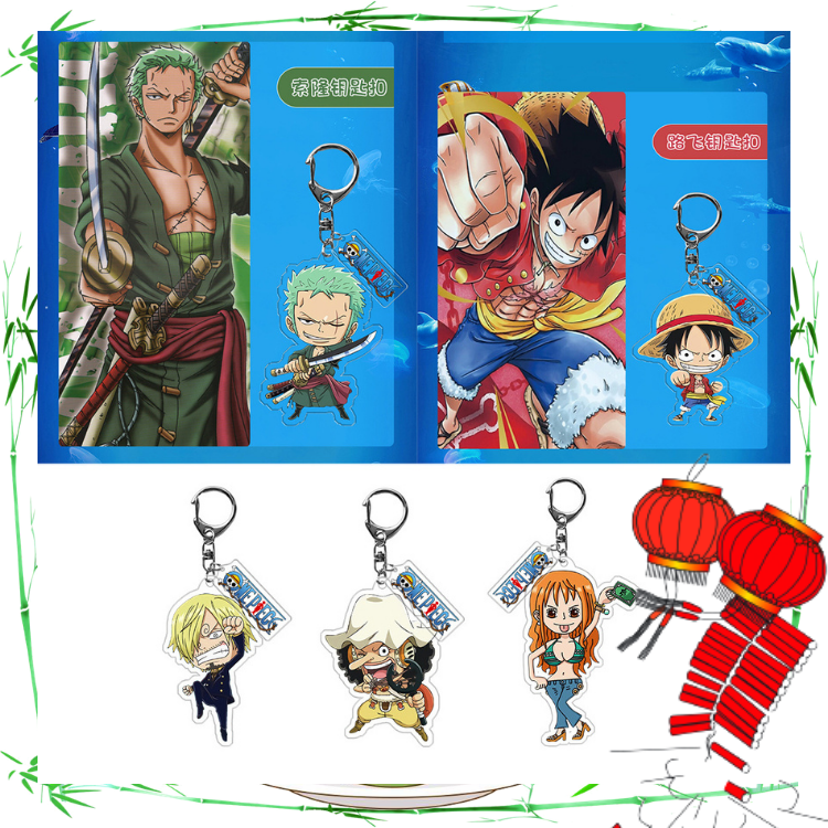 Móc khóa nhân vật One Piece anime
