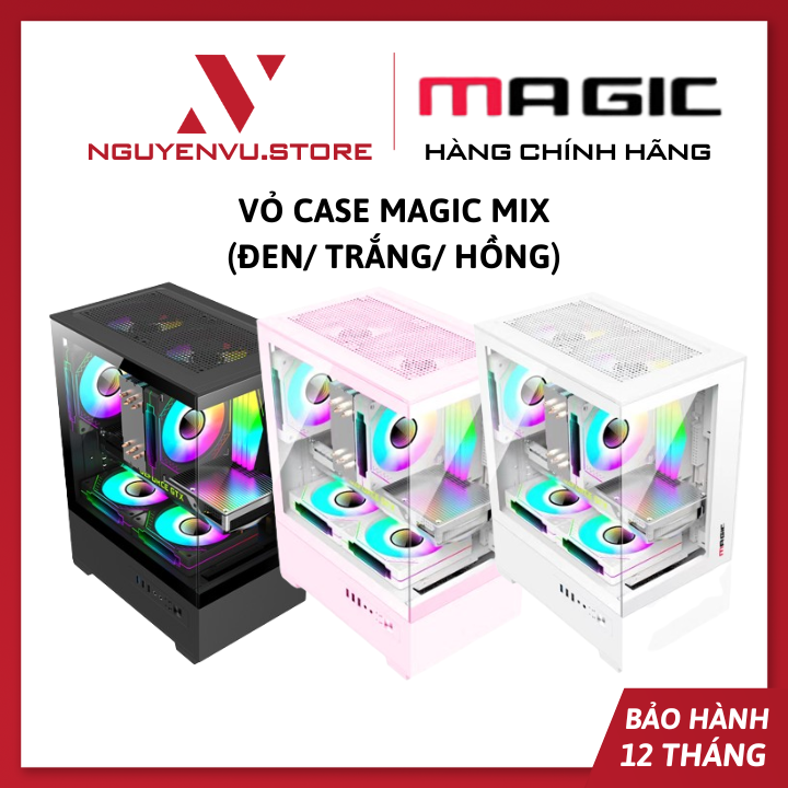 Magic Mix case cover (black/white/pink)-authentic
