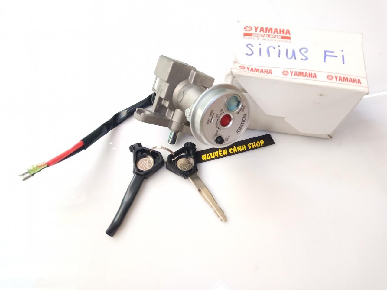 Bộ ổ khóa xe sirius 110 Fi xe nhật hàng loại 1