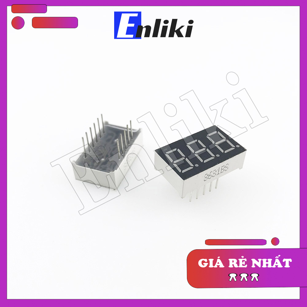 Led 7 thanh 0.36inch 3 Số màu đỏ (Katot Chung)