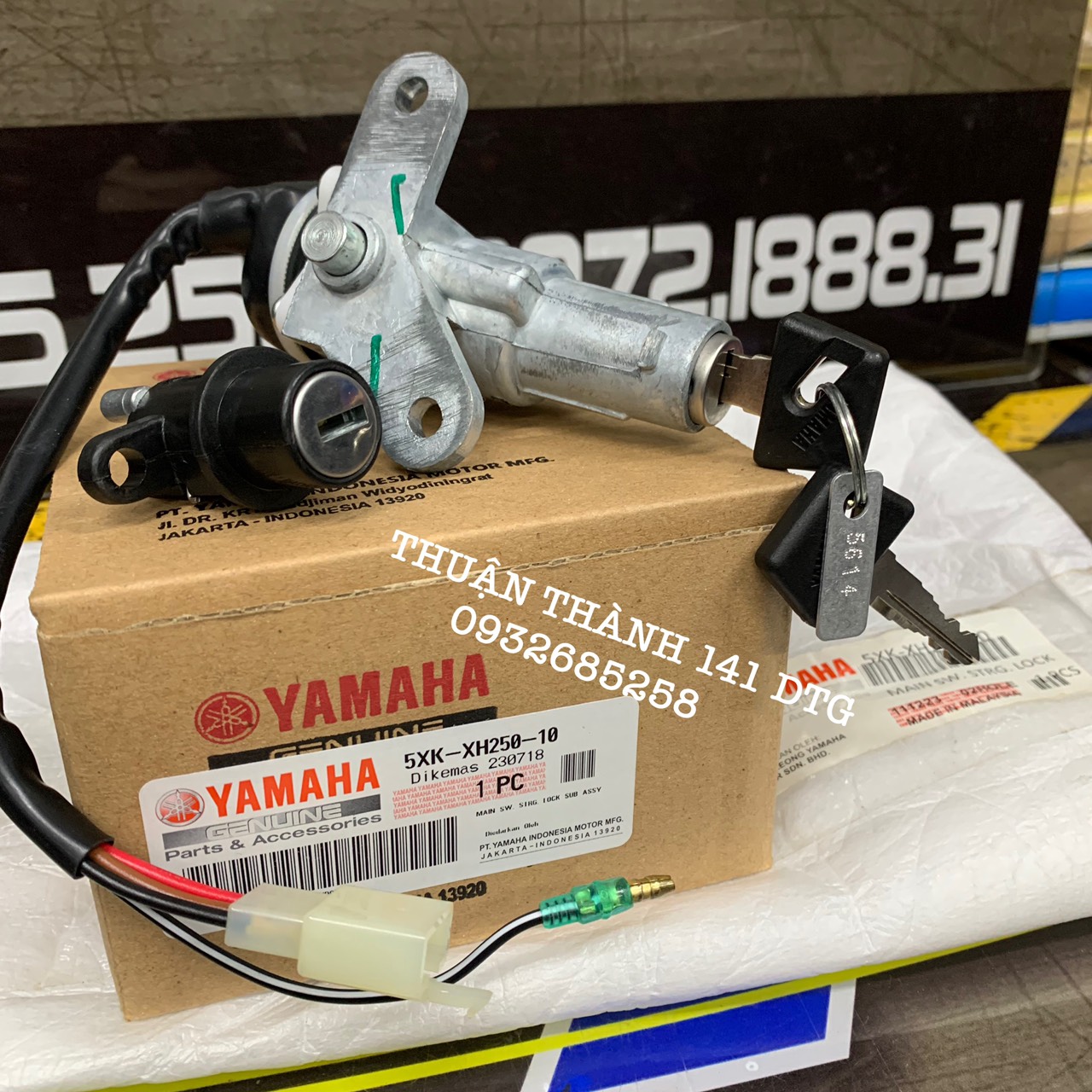 BỘ KHÓA MÁY YAZ ZIN HẢNG - YAZ125