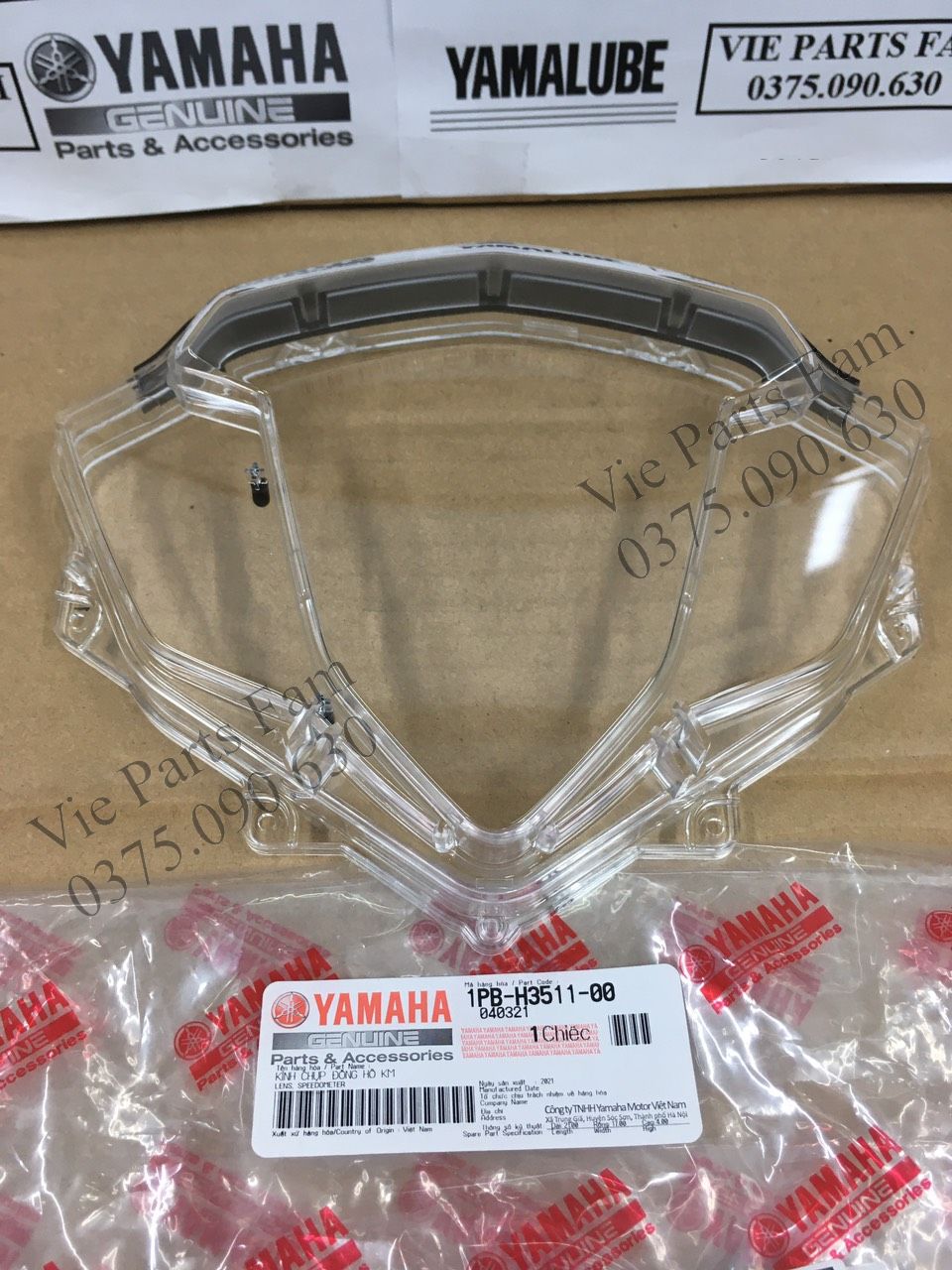 Mặt kính đồng hồ Jupiter Fi, hàng din Yamaha