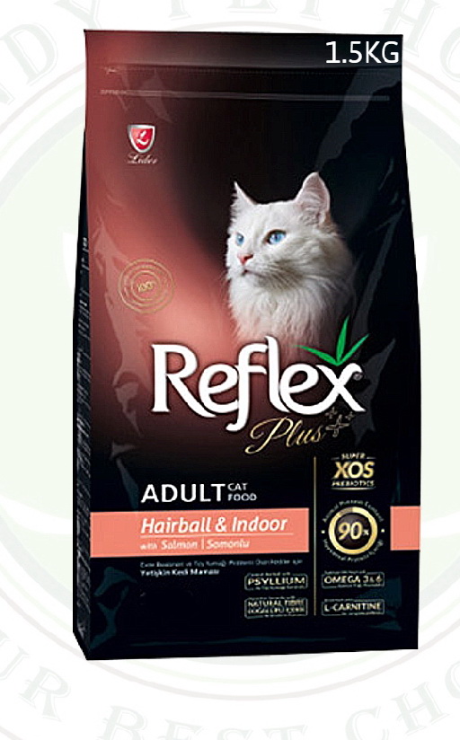 Thức ăn hạt khô Reflex Plus cho mèo các loại 1,5kg