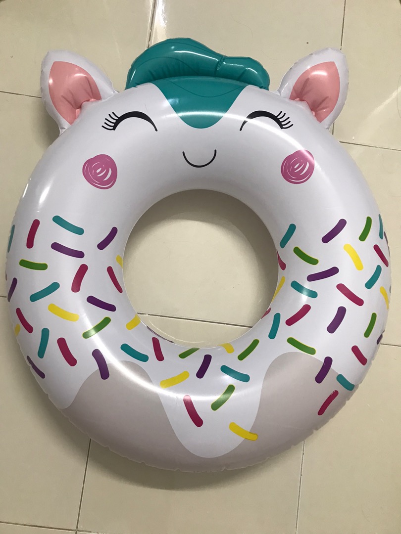 Phao bơi tròn hình thú đáng yêu cho bé INTEX 59266 phao bơi trẻ em, phao bơi tròn cho bé