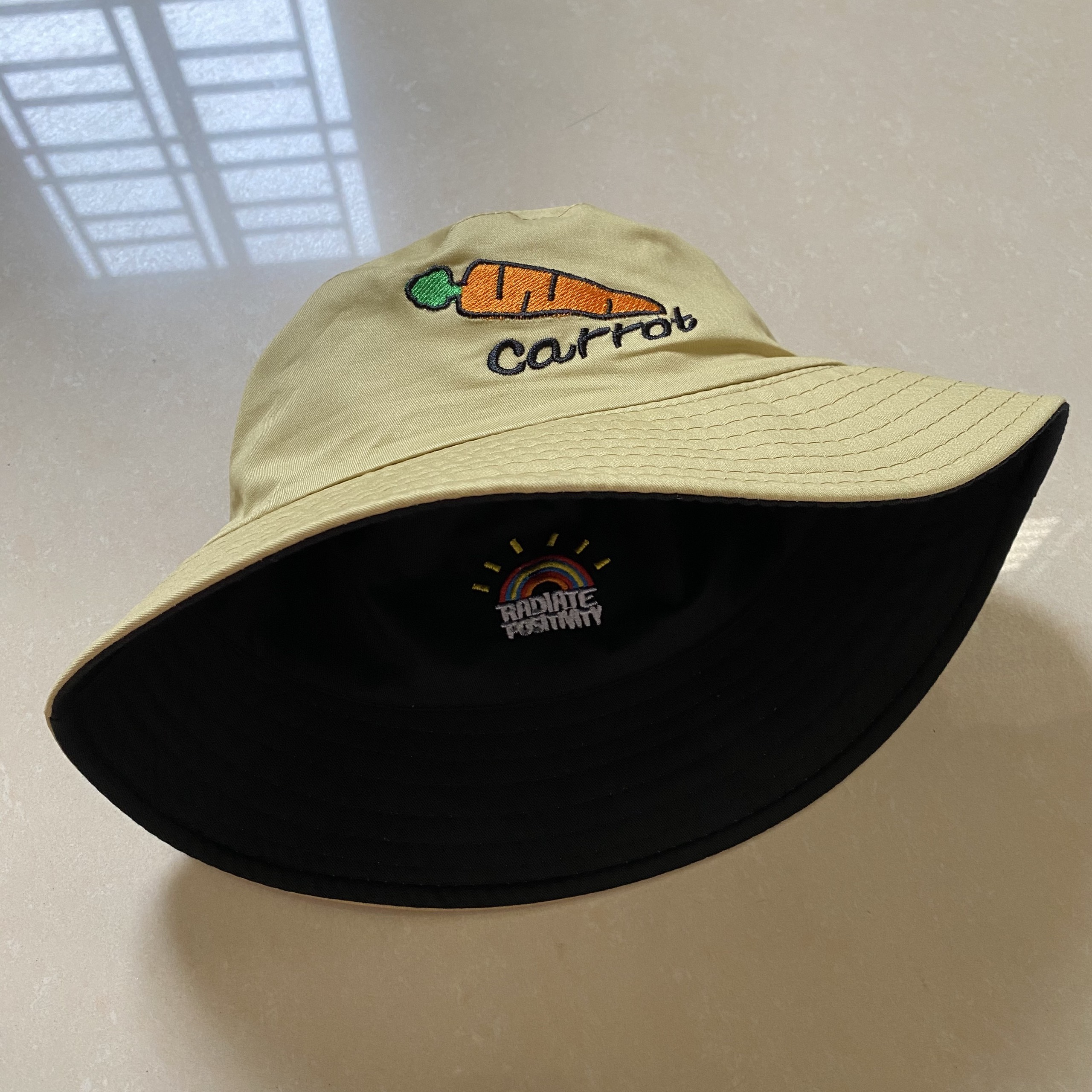 MŨ BUCKET 2 MẶT CARROT-CẦU VỒNG SIÊU XINH CHO NAM NỮ, NÓN BUCKET 2 MẶT