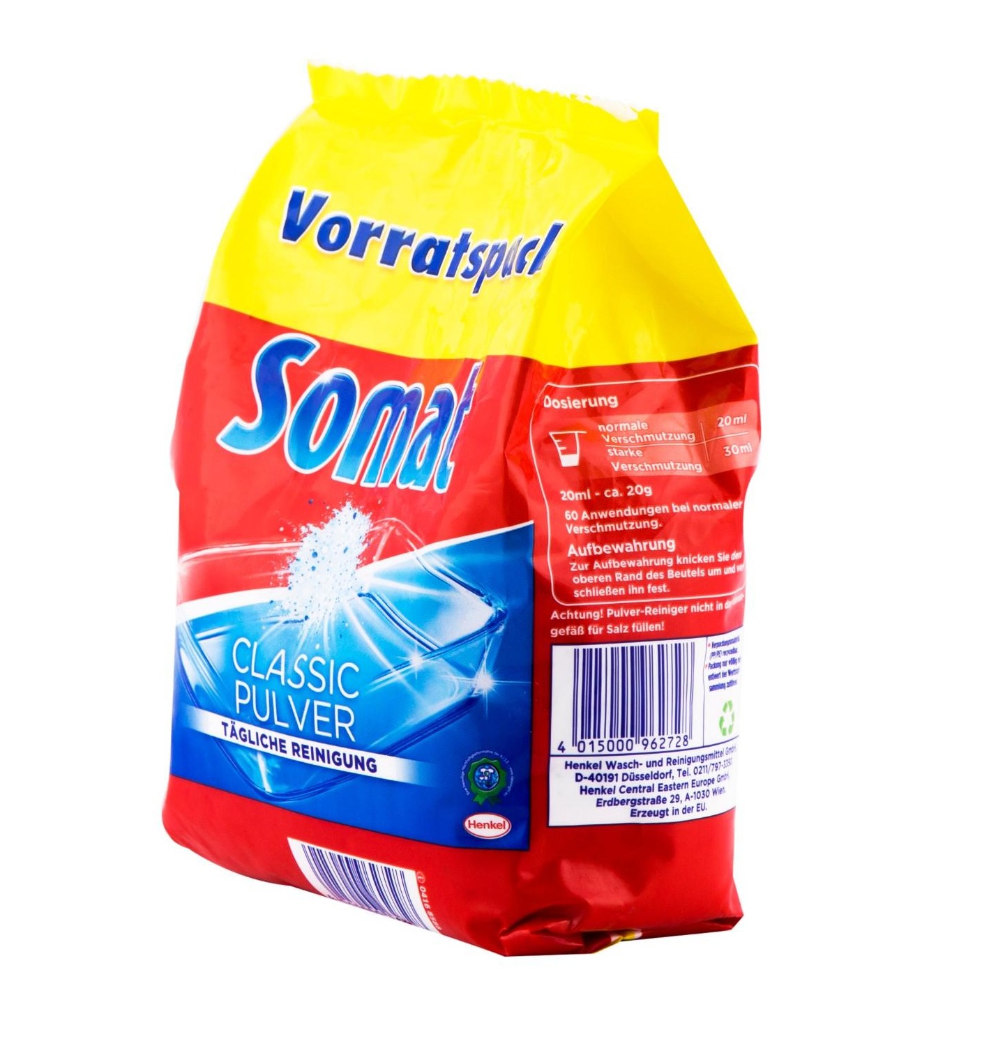 Combo 02 gói bột rửa chén cho máy Somat Detergent Power 1.2kg