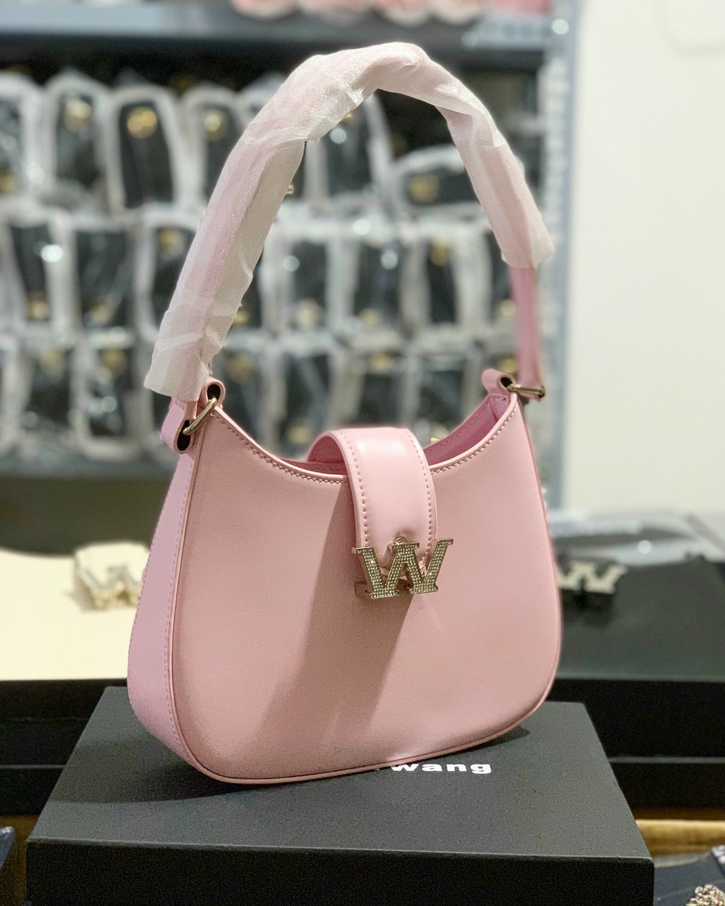 Túi kẹp nách WANG size 22cm Fullbox