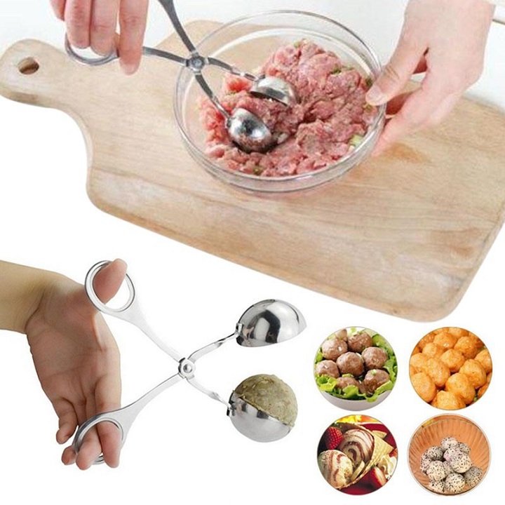 Dụng Cụ Làm Thịt Viên Inox