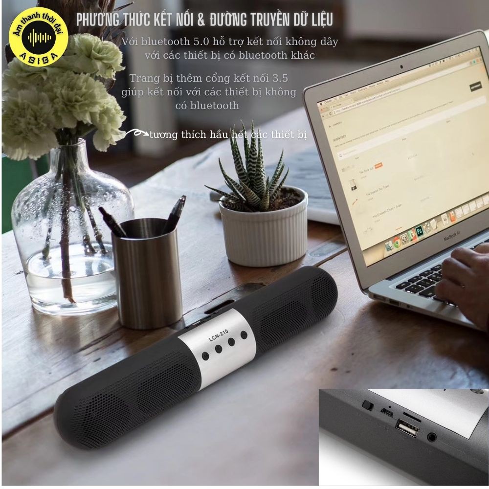 Loa bluetooth soundbar cầm tay LCN210