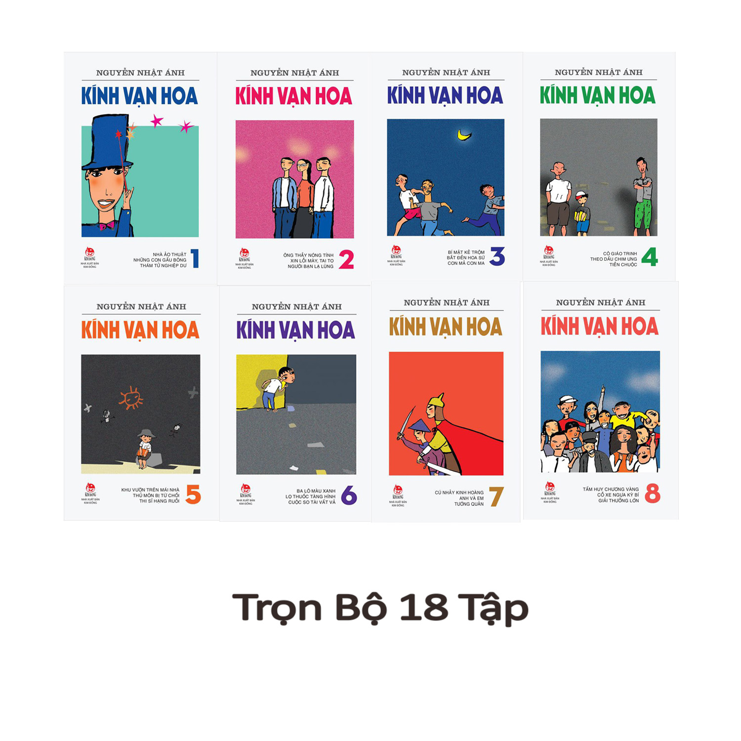 Truyện - Kính vạn hoa ( Lẻ tập 1 - 18 ) - Kim Đồng
