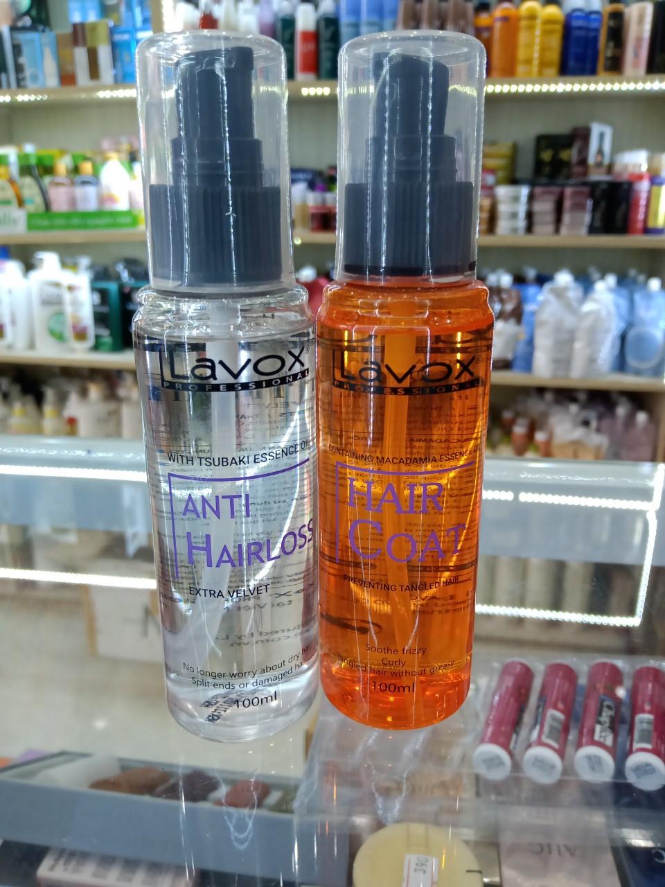 DẦU DƯỠNG BÓNG TÓC, CHỐNG KHÔ XƠ VÀ CHẺ NGỌN LAVOX – DÀNH CHO TÓC UỐN