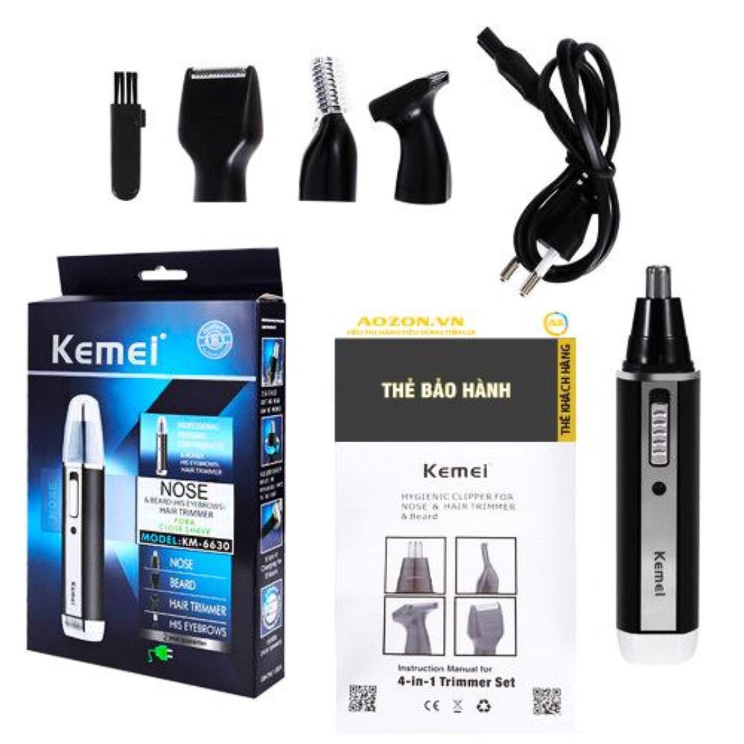 Tông đơ kiêm máy cạo râu đa năng Kemei KM-6630