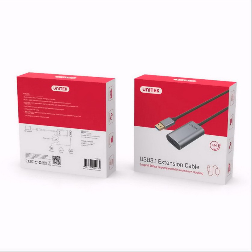 CÁP USB NỐI DÀI 3.0 - 10M UNITEK (Y-3005)