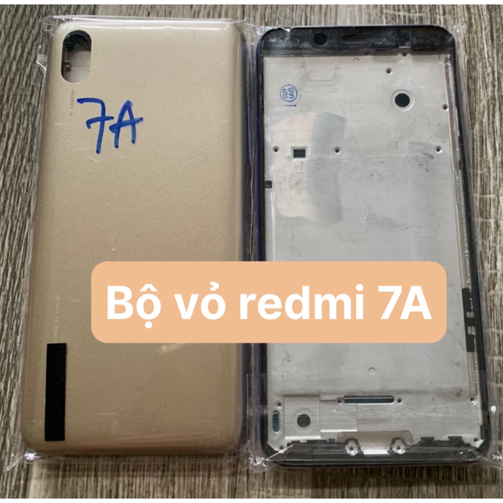 Bộ Vỏ điện thoại zin hãng Xiaomi redmi 7A