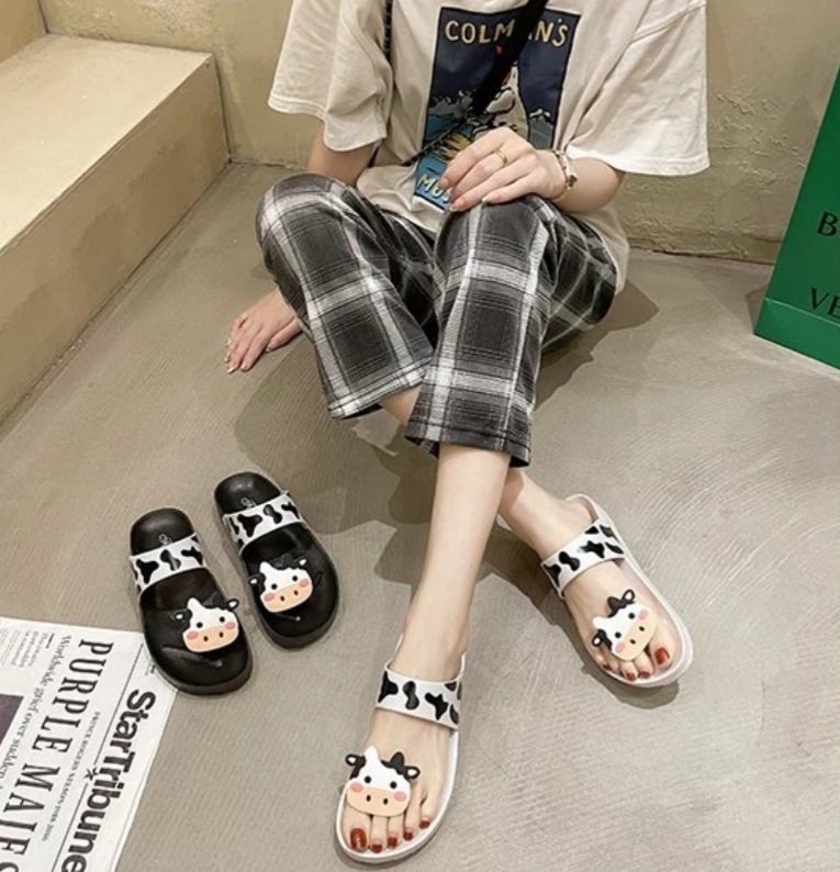 Dép Bò Sữa