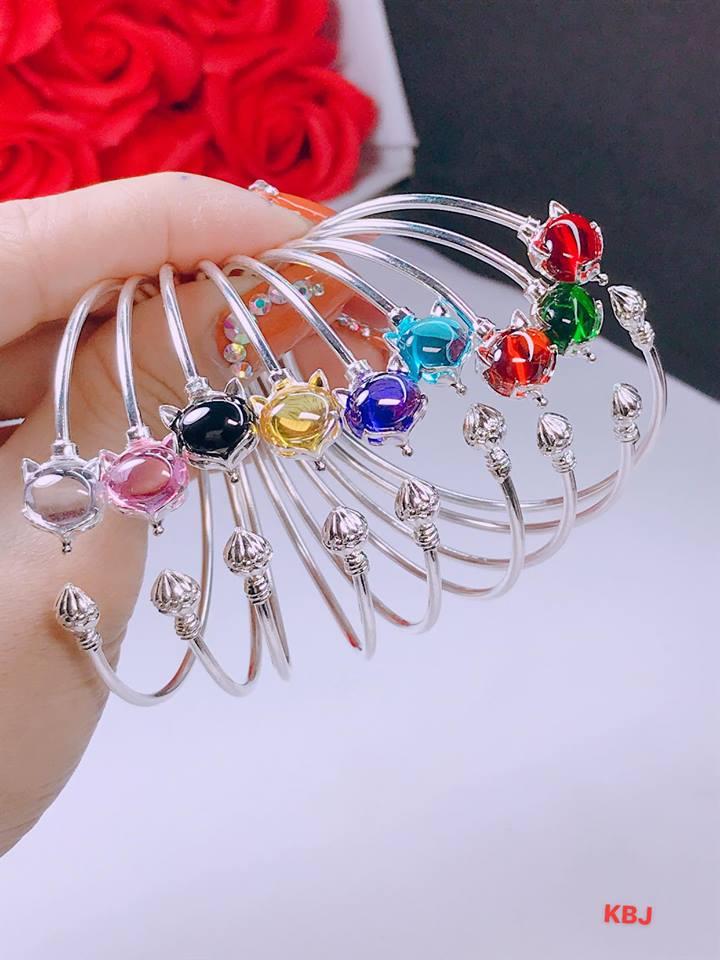 bộ trang sức bạc hồ ly BTS55