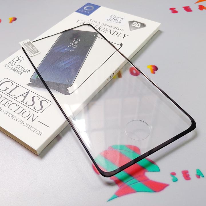 [TẶNG ỐP TRONG SUỐT] Kính cường lực Samsung Galaxy S8 / S8 Plus / S9 / S9 Plus / S10 / S10 Plus full màn hình - Độ cứng 9H - Dán màn hình Samsung S8 S9 S10 Plus tràn viền - Seashop