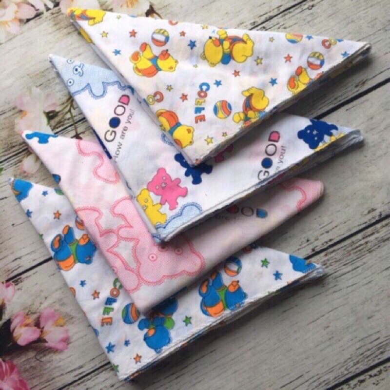 Tã chéo Hằng Trang 100% cotton cho bé sơ sinh
