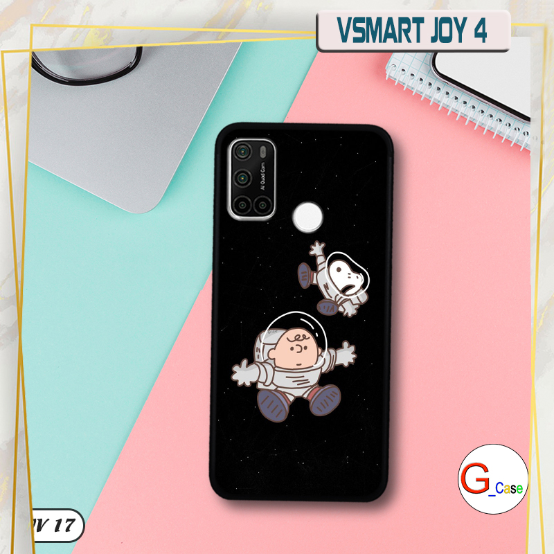 Ốp Vsmart Joy 4 lưng nhám -ngộ nghĩnh