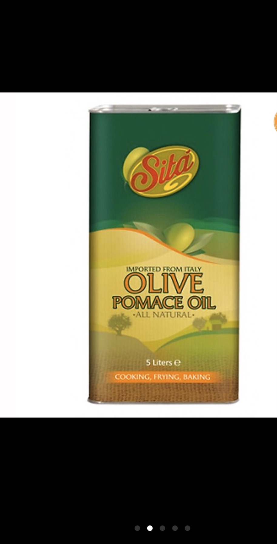 Dầu oliu Sita 5l