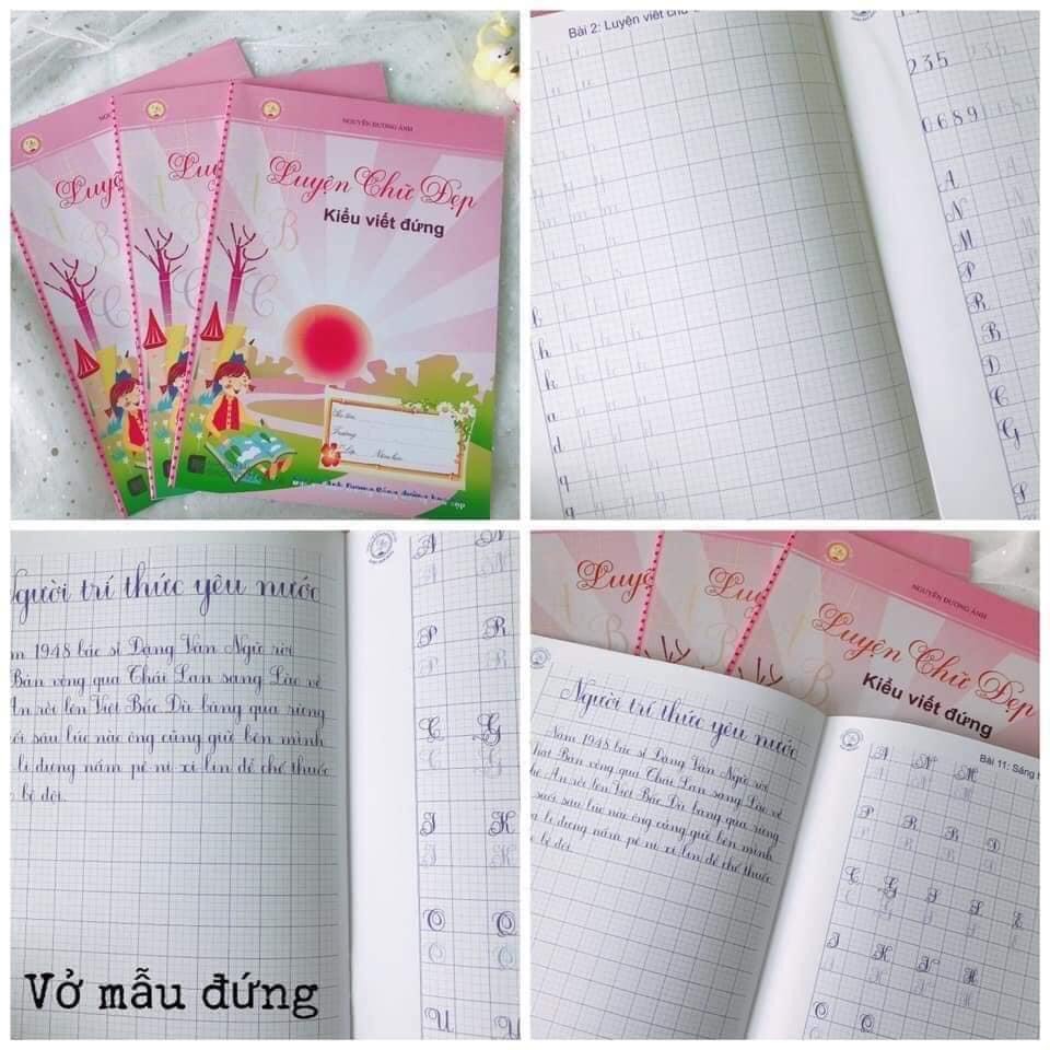 Vở luyện chữ đẹp Ánh Dương