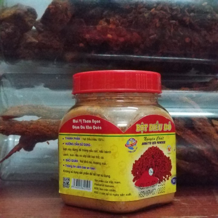 Bột điều đỏ hiệu Thiên Thành 50gr