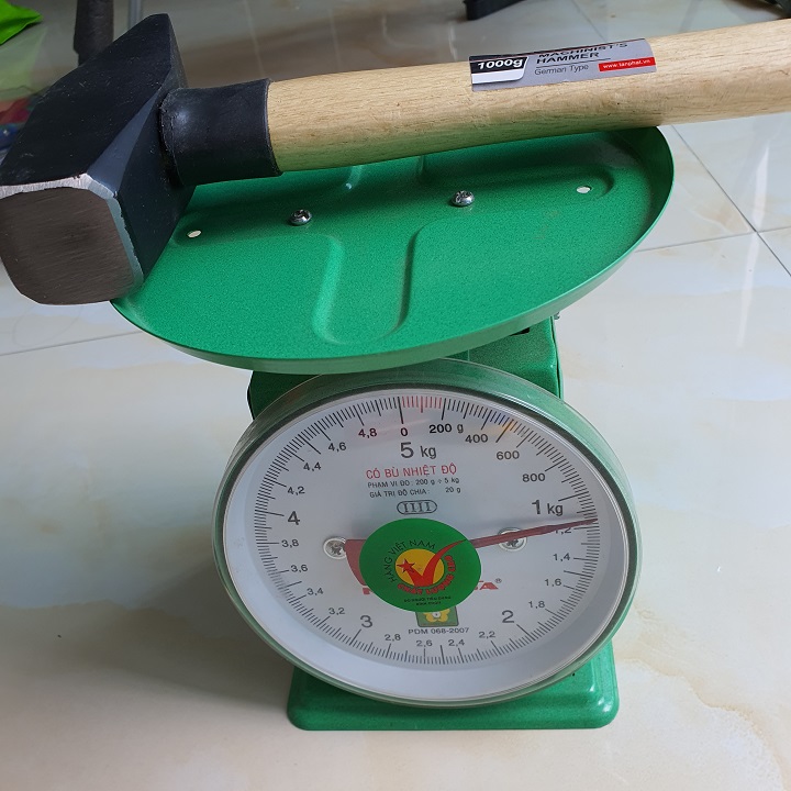 Búa cơ khí Nhật Bản Kouritsu cán gỗ 1000 gr