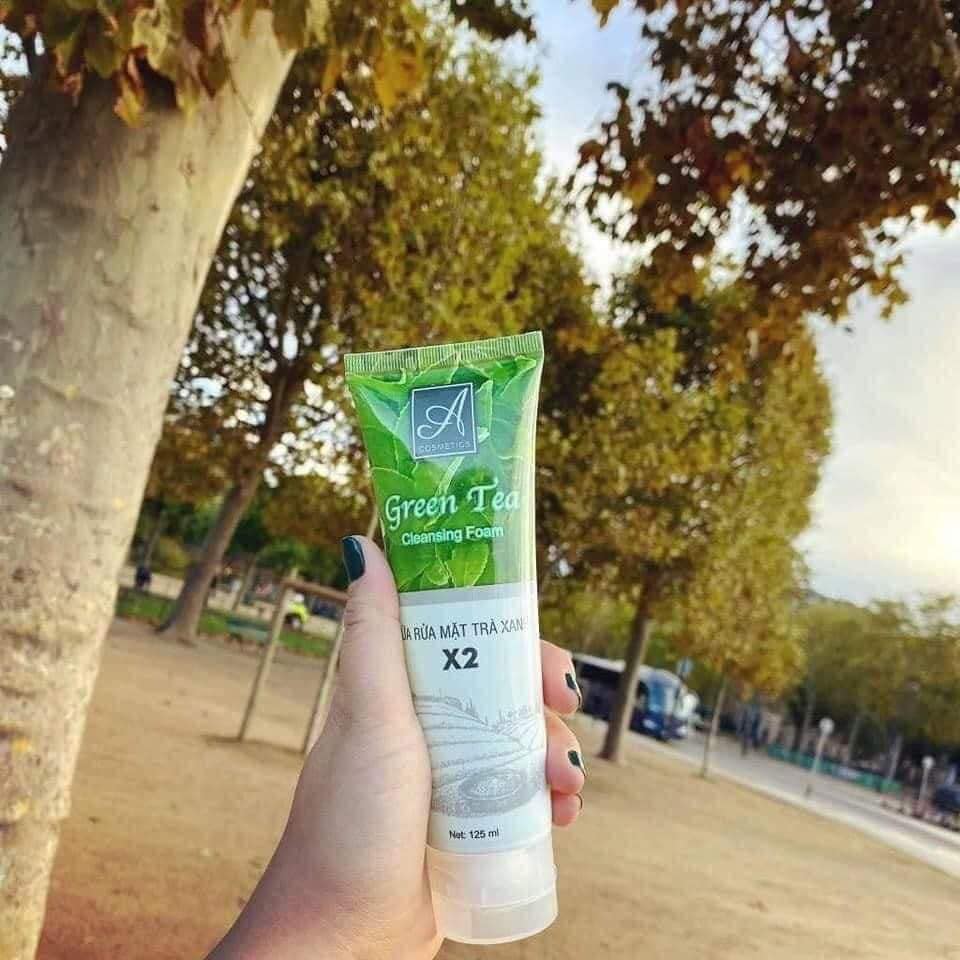 Sữa rửa mặt Trà xanh x2 acosmetics phương anh