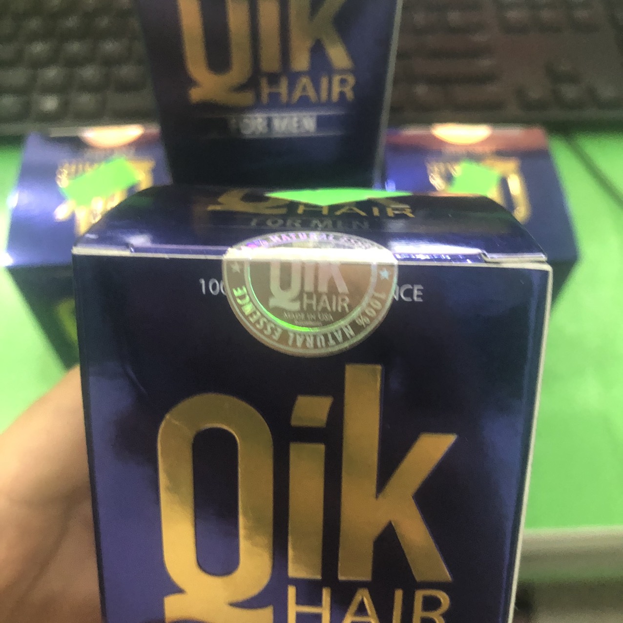Qik Hair For Men ( MUA 3 TẶNG 1h 15v)