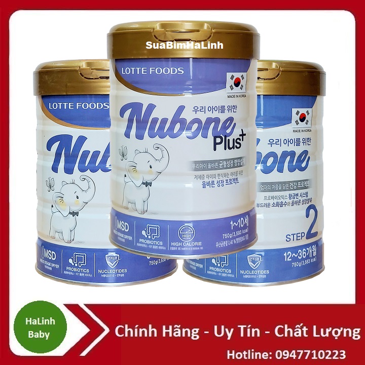 Sữa bột nubone plus+ 750gr