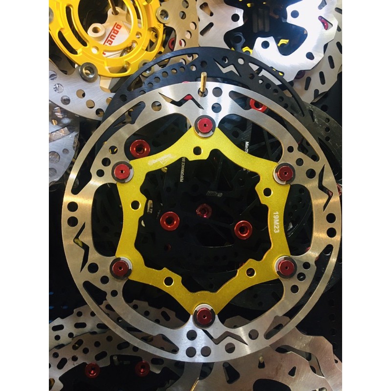 [HCM]Dĩa thắng oversize brembo 267mm đĩa 4 lỗ đĩa 5 lỗ