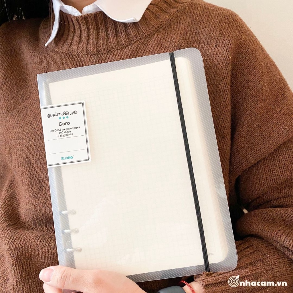Binder / Sổ Còng Sắt A5 Klong Nhà Cam
